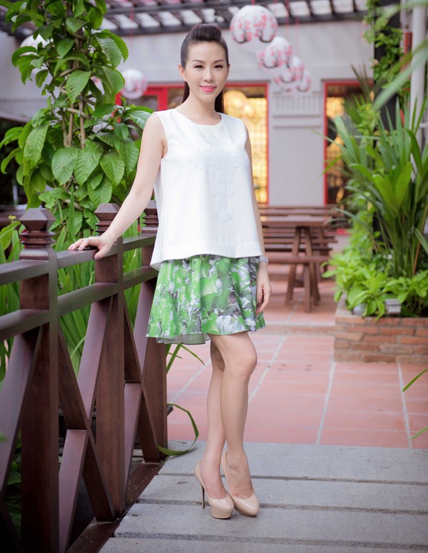 Hoa hậu Thu Hoài làm bà chủ nhà hàng ẩm thực - ảnh 6